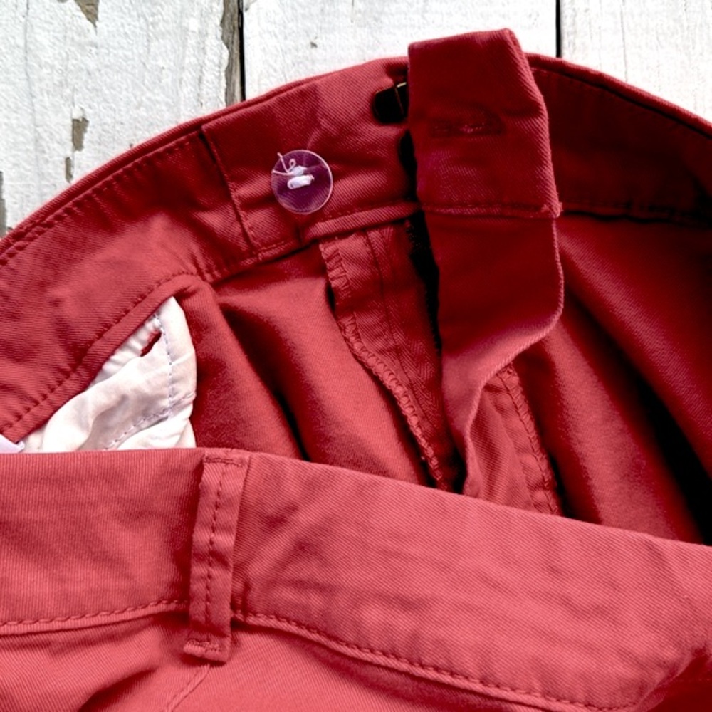 Old Navy Pixie Pixie Mid Rise Pants In Robbie Red - image 7